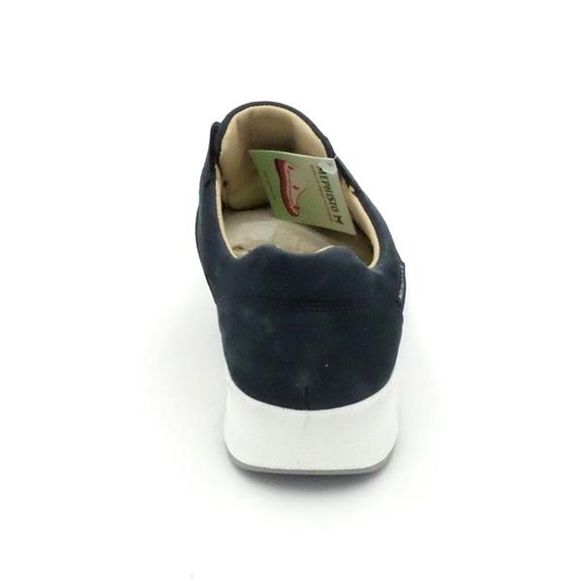 Mephisto Perforated Nubuck Lace-Up Sneakers Rebeca Navy - Medium - Picture 4 of 6